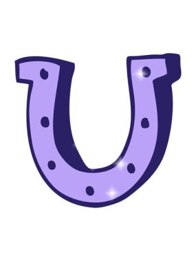 Çizgi film karalama at nalı animasyonu