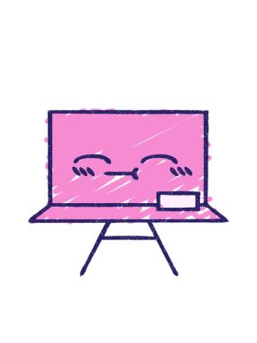 Kara Tahta Tebeşir Çiziminin hareketli animasyonu