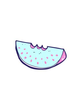 karpuz diliminin yıldız patlaması canlandırması