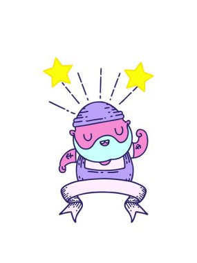 Dövmeli, sakallı, pazılarını esneten bir tomar afişinin dönen yıldızları.