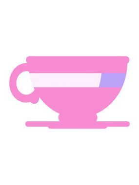 kahve fincanı simgesinin pixelize etkisi