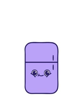 Buzdolabı karikatürünün animasyonunu genişletiyorum.