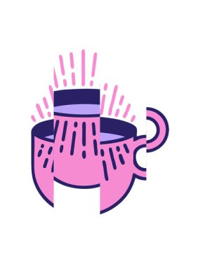 Dövmenin hareketli animasyonu geleneksel kahve tarzında.