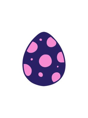 Garip karikatür paskalya yumurtasının yıldız patlaması etkisi animasyonu