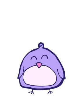 Çizgi film kuşunun animasyonunu genişletiyorum.