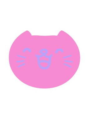 Kedi suratının parlak ışık efekti