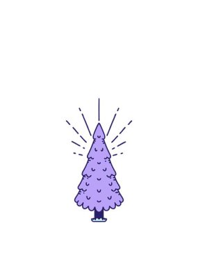 Geleneksel bir çam ağacının canlandırmasının yükselişi ve yüzüşü