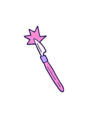 Çizgi film neşterinin canlandırma efektini piksel yap