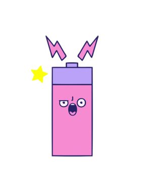 Parlayan yıldızlar, bir bataryanın çizgi film çiziminin animasyonunu etkiler.