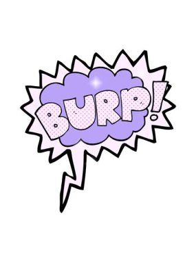 Konuşma baloncuğu geğirme metninin simli etkisi