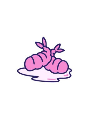 Japon kızarmış karides atıştırmalıklarının satış animasyonu