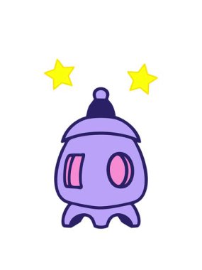 dönen yıldızlar Japon geleneksel tapınağının animasyonu içeriden aydınlatılıyor.