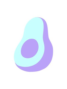 Avokado çizgi filminin efekt animasyonunu göster