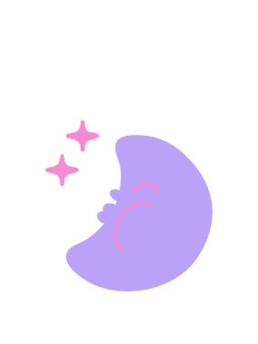 Karikatür ay ve yıldızların animasyonunu genişletiyor