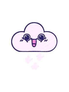 Bulut Tebeşiri Çiziminin bölünme etkisi canlandırması