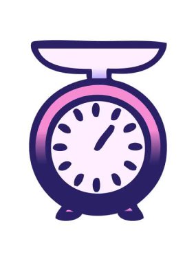 bir tartı ölçekli gradyan gölgelendirme çizgi filminin pixelize etkisi