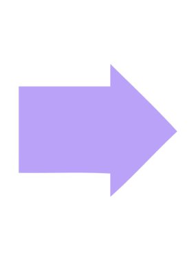 bir ok sembolünün düz sembolünün canlandırmasını çalıştır