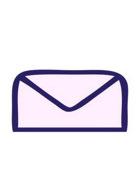 kıvrımlı gölgeli kağıt zarfın hareketli animasyonu