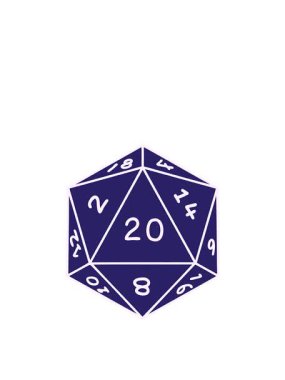 Doğal 20 D20 zarının doğuşu ve yüzdürülüşü