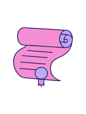 Önemli bir belgenin çizgi roman tarzı çizgi filminin hareketli animasyonu