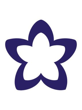 Geleneksel Japon çiçeklerinin hareketli animasyonları.