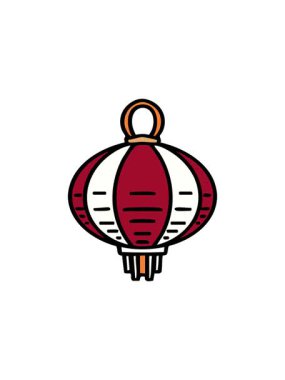 Geleneksel olarak yapılmış bir Japon asma fenerinin canlandırma etkisi