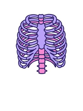 Bir göğüs kafesinin ikonik dövme görüntüsünün yükselişi ve yüzüşü