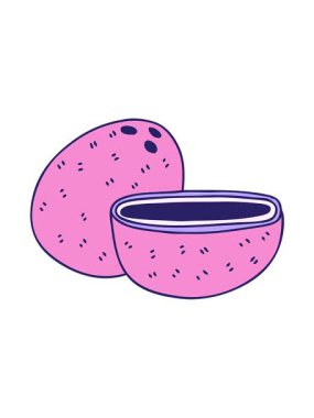 El çiziminin hareketli animasyonunu salla Hindistan cevizi çizgi filmi