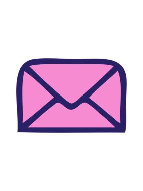 Kağıt zarfın hareketli animasyonu