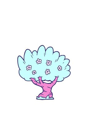 Çizgi film ağaç çiziminin animasyonunu genişletiyorum