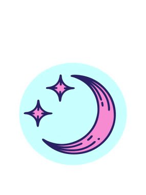 Ay ve yıldızların ikonik dövme tarzının animasyonunu genişletiyor.