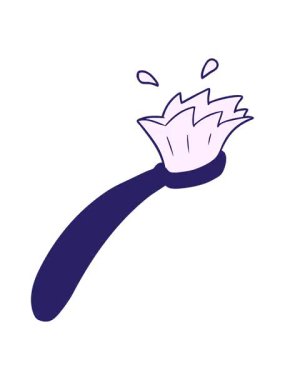 Çizgi film diş fırçasının canlandırma efektini göster