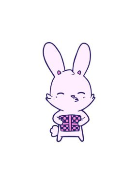 İlginç tavşan çizgi filminin dikkat çekici animasyonu