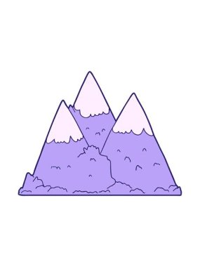 karalama dağlarının basınçlı animasyonu