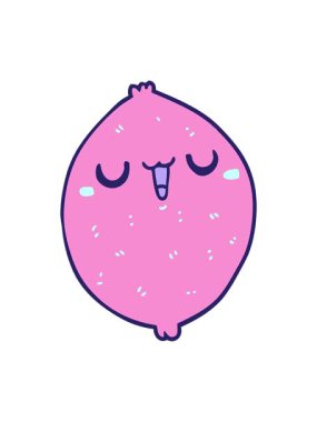 Mutlu limon çizgi filminin hareketli animasyonu