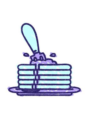 Krep Yığını Tebeşir Çiziminin Canlandırmasını Durdur ve Durdur