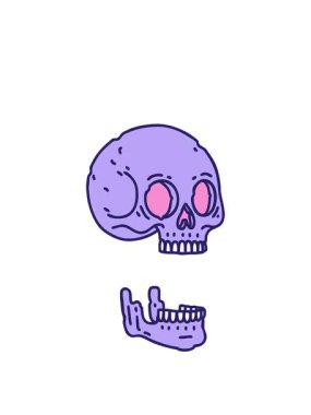 Kafatasının ikonik dövme ikonunun animasyonunu büyütüyor