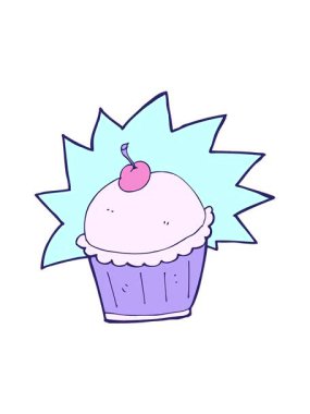 Kek çizgi filminin hareketli animasyonu