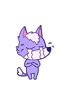 Ağlayan bir kurdun animasyonunu uzatıyorum.