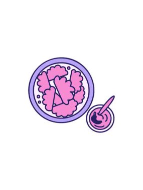 Çili soslu Brezilya Fogazza hamur işlerinin gösterişli satış animasyonları