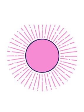 Dövme şeklindeki güneş görüntüsünün canlandırmasını güçlendir