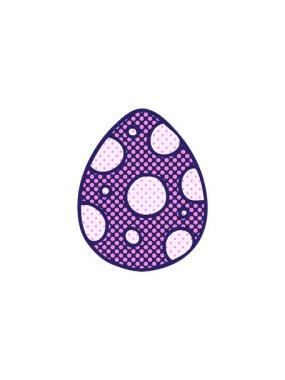 sales flash animation of cartoon easter egg