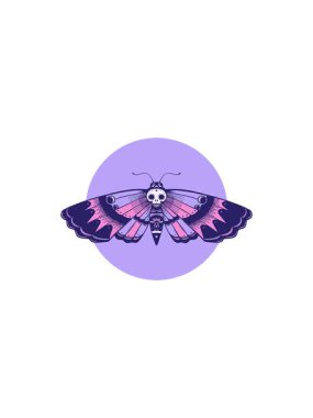 Satış animasyonu ölümlerin baş güve tasarımı