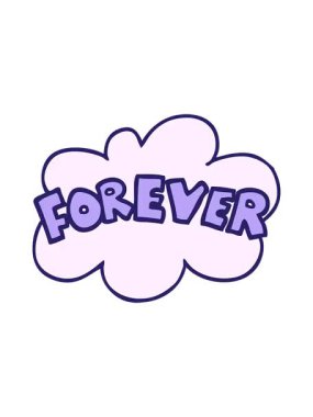 Çizgi film sözcüğünün animasyonunu sonsuza dek renklendir