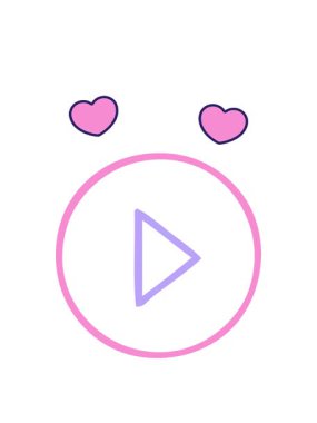 çalma simgesinin dönen kalp animasyonu