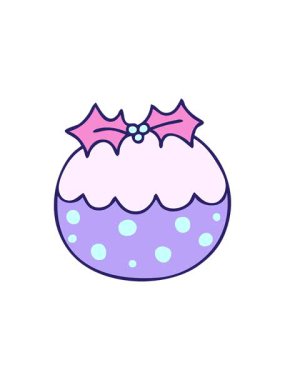 Yıldız patlaması etkisi, tuhaf çizgi film noel pudinginin animasyonu