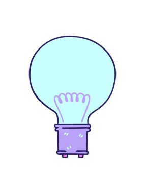 el çiziminin pixelize etkisi çizgi film ampulü