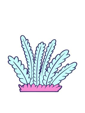 Bitki yetiştiren çizgi filmin hareketli animasyonu