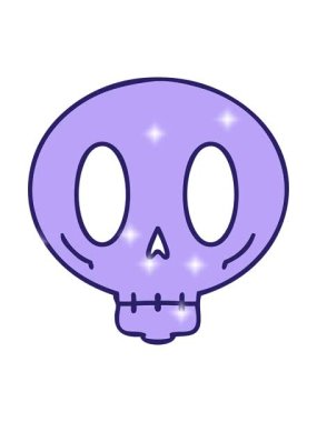 Sim efekti ürkütücü kafatasının canlandırması