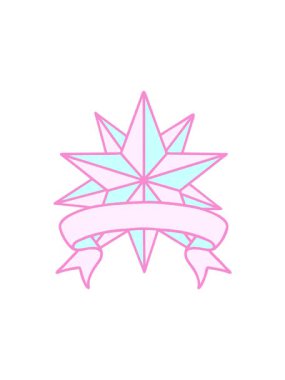 Geleneksel dövmenin radyoaktif ışıldayan animasyonu